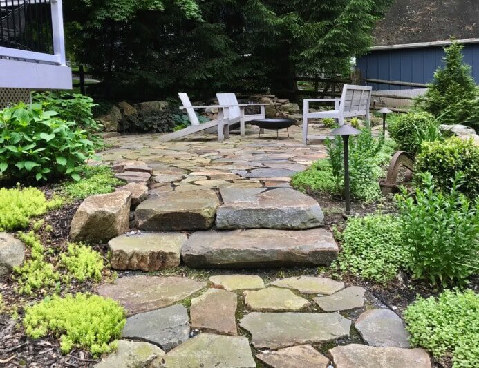 top rated stone walkway builders Hanover VA