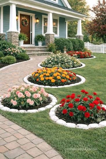top quality front yard landscaping in Henrico, VA